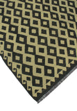 Sangat Tordil Ivory/Black Rug, 5'9" x 8'1"