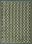 Sangat Cory Ivory/Black Rug, 5'7 x 7'10