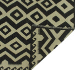 Sangat Nazia Ivory/Black Rug, 6'3" x 9'1"