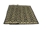 Sangat Cady Ivory/Black Rug, 5'7" x 7'9"