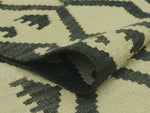 Sangat Dorothy Ivory/Black Rug, 4'7" x 6'2"