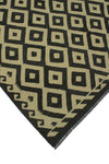 Sangat Rosie Ivory/Black Rug, 5'9" x 8'0"