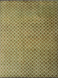 Balochi Abiona Ivory/Green Rug, 9'10 x 12'9