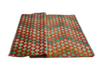 Balochi Azizulla Rust/Gold Rug, 4'7" x 6'3"