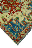 Balochi Samime Ivory/Rust Rug, 4'11" x 6'6"