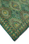 Balochi Clayton Green/Purple Rug, 6'4" x 10'1"