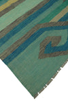 Winchester Enomwoyi Blue/Teal-Green Rug, 7'10" x 9'6"