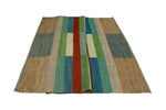 Winchester Naseer Ivory/Green Rug, 5'9" x 7'9"