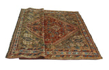 Vintage Ademi Red/Ivory Rug, 5'6" x 7'11"