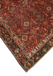 Semi Antique Behnaz Red/Drk. Brow Runner, 4'11" x 7'11"