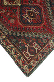 Vintage Nan Red/Beige Rug, 5'3" x 8'2"