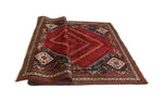 Vintage Lizabeth Red/Ivory Rug, 6'11" x 10'11"