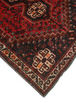 Fine VTG Akua Red/Ivory Rug, 5'4" x 8'0"