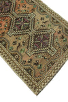 Semi Antique Khorvash Rust/Ivory Rug, 3'1" x 5'2"