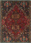 Fine VTG Aldercy Red/Ivory Rug, 3'8 x 4'9