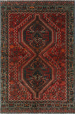 Fine VTG Roddy Red/Grey Rug, 4'5 x 6'8