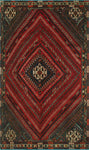 Vintage Shareef Red/Charcoal Rug, 6'2 x 10'0