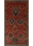 Fine VTG Tatum Red/Blue Rug, 5'1 x 9'1