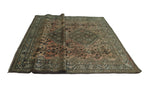 Vintage Basil Rust/Ivory Rug, 6'10" x 9'8"