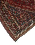 Semi Antique Gracie Red/Charcoal Rug, 5'9" x 8'7"