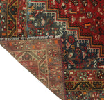 Semi Antique Ruheena Red/Brown Rug, 4'10" x 6'5"