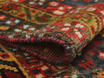 Semi Antique Ruheena Red/Brown Rug, 4'10" x 6'5"