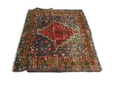 Semi Antique Ruheena Red/Brown Rug, 4'10" x 6'5"