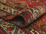 Semi Antique Nakisisa Red/Ivory Rug, 7'2" x 10'0"