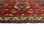 Fine VTG Waed Red/Blue Rug, 2'5" x 4'3"