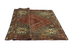 Semi Antique Braeden Red/Burgundy Rug, 5'3" x 8'1"