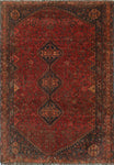 Semi Antique Leticia Red/Beige Rug, 7'0 x 9'9