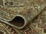 Semi Antique Shani Rust/Ivory Rug, 7'2" x 10'3"