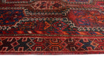 Semi Antique Shahlo Red/Beige Rug, 3'4" x 7'2"