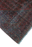 Semi Antique Usmaan Red/Blue Rug, 9'3" x 12'10"