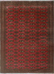 Vintage Marly Red/Beige Rug, 3'4 x 4'2