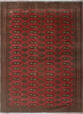 Vintage Marly Red/Beige Rug, 3'4 x 4'2