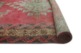 Vintage Nisa Rose/Grey Rug, 4'0" x 6'1"