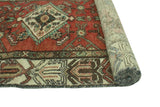 Fine VTG Zakerya Rust/Ivory Runner, 2'8" x 9'1"