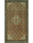 Semi Antique Hadiya Rust/Brown Rug, 5'7" x 10'0"