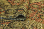 Vintage Dannee Rust/Beige Runner, 4'11" x 9'10"