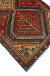 Vintage Radley Red/Charcoal Rug, 4'0" x 7'5"
