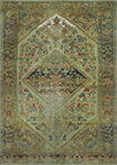 Semi Antique Asucena Grey/Brown Rug, 5'3" x 7'5"