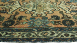 Vintage Lorelei Rust/Blue Runner, 2'6" x 6'2"