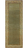 Vintage Adesola Lt. Brown/Ivory Runner, 3'7 x 10'5