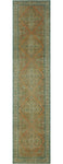 Vintage Cyneric Rust/Ivory Runner, 2'11 x 12'10