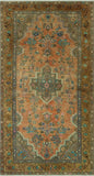 Semi Antique Kontar Rust/Ivory Rug, 3'6 x 6'7