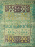 Balochi Azadeh Lt. Green/Purple Rug, 10'6 x 13'7