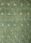 Balochi Shynar Green/Purple Rug, 9'1 x 12'1