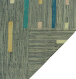 Winchester Ofelia Grey/Blue Rug, 6'4" x 9'8"