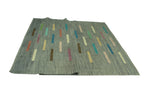 Winchester Ofelia Grey/Blue Rug, 6'4" x 9'8"